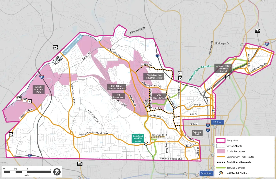 ATLDOT Implements Freight ATL Image