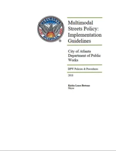 Multimodal Streets Policy Image
