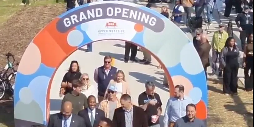 ATLDOT And The Upper Westside CID Cut Ribbon Image